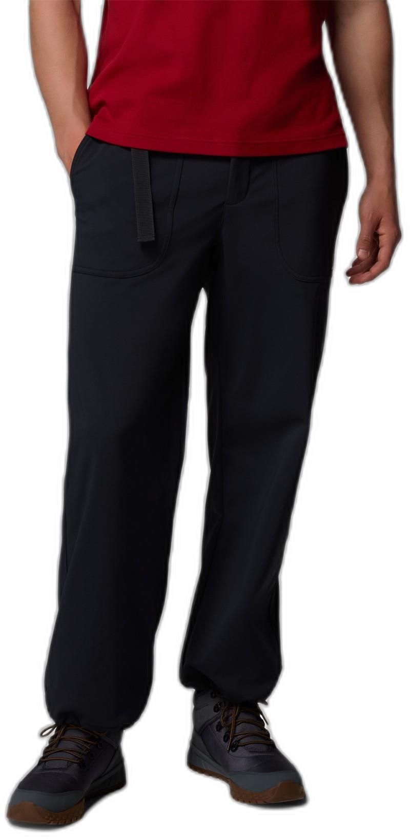 High Cascades Softshell Pants, Short - Mens - black 1