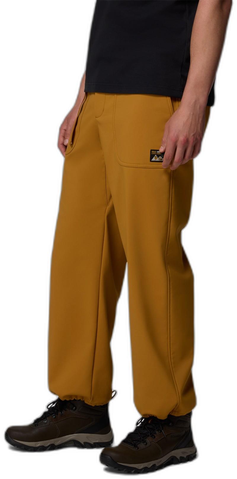 High Cascades Softshell Pants, Short - Mens - maple sugar 1