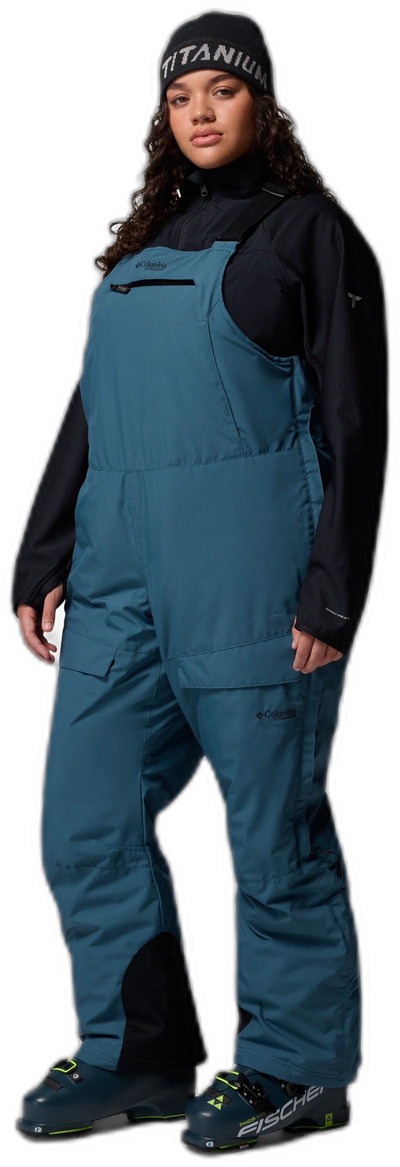 Highland Summit II Insulated BIbs, Long, Extended - Womens - everblue 1