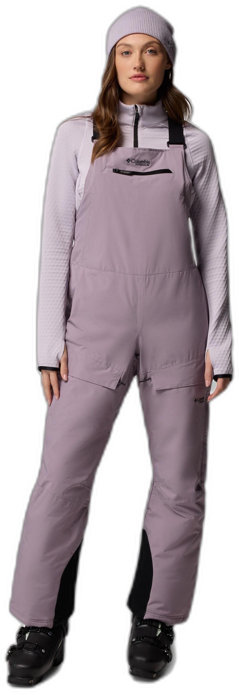 Highland Summit II Insulated BIbs, Long - Womens - shale purple 1