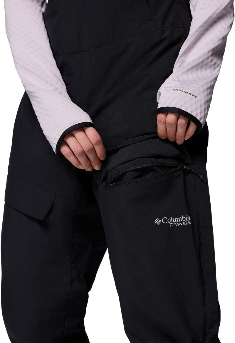 Highland Summit II Insulated BIbs, Reg, Extended - Womens - black 1