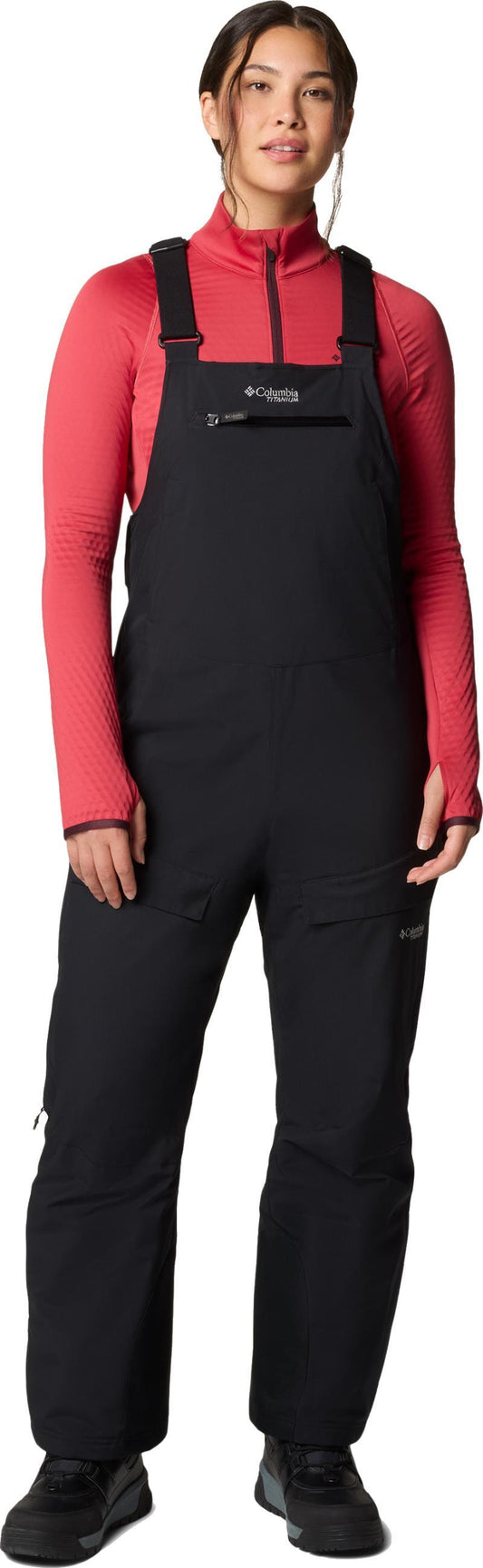 Highland Summit II Insulated Bib, Reg - Womens - black 1
