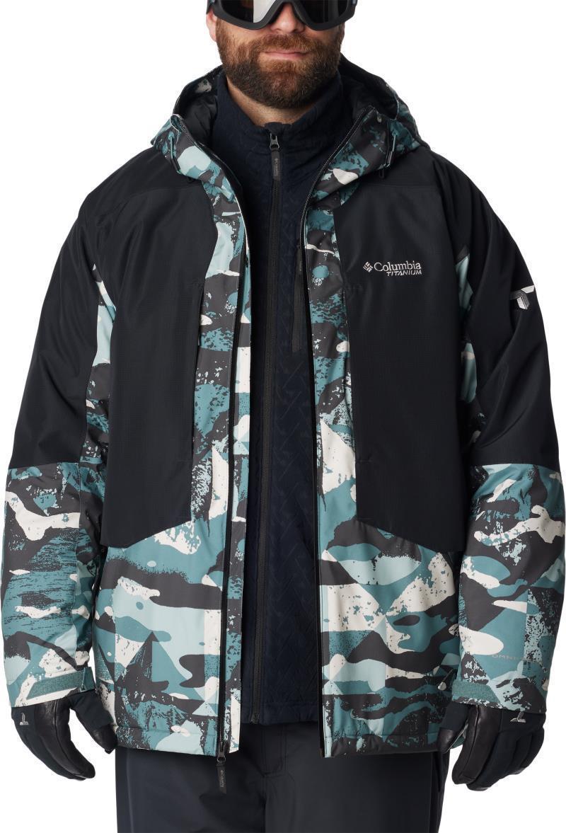 Highland Summit Jacket - Big - Mens - metal geoglacial print / black 1