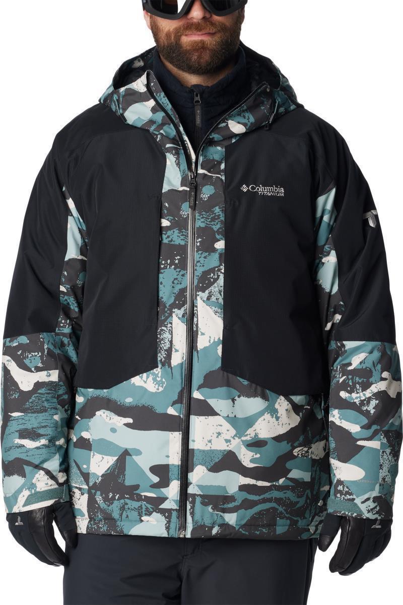 Highland Summit Jacket - Big - Mens - metal geoglacial print / black 1