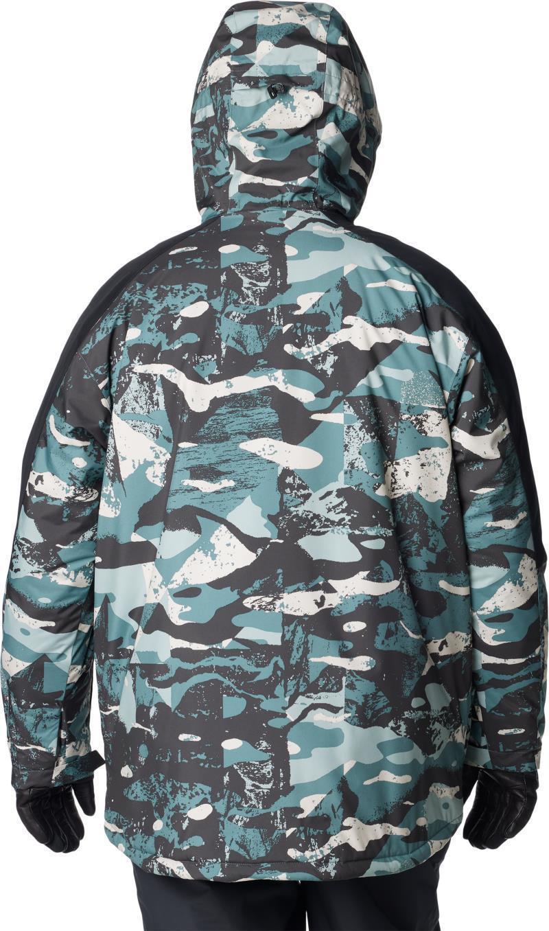 Highland Summit Jacket - Big - Mens - metal geoglacial print / black 1