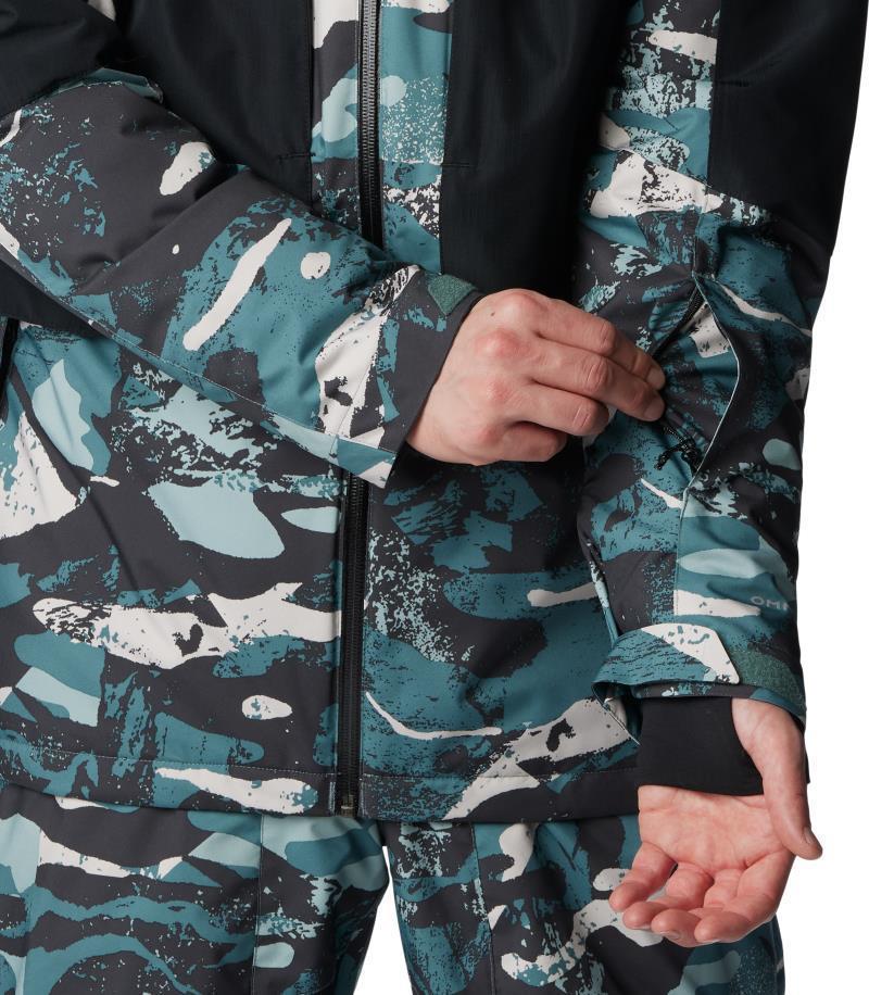 Highland Summit Jacket - Tall - Mens - metal geoglacial print / black 1