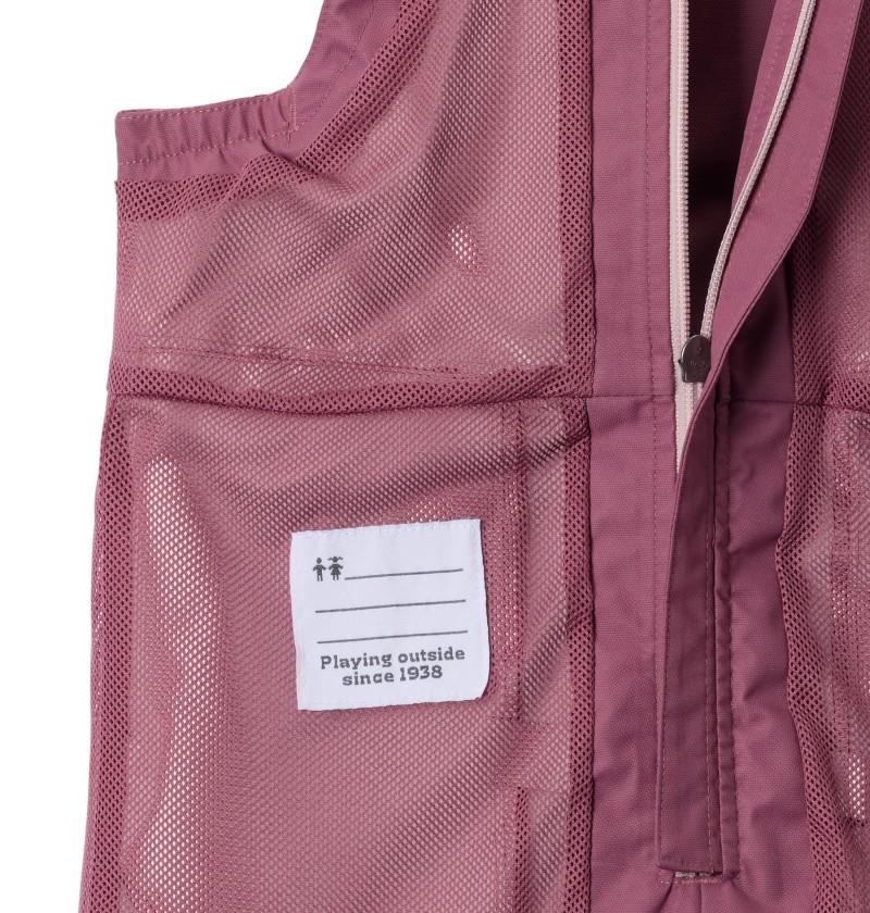 Hikebound Bibs - Toddler - antique mauve 1