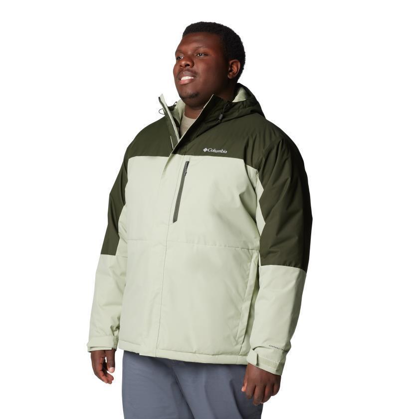 Hikebound II Insulated Jacket, Extended - Mens - Safari / Greenscape 2