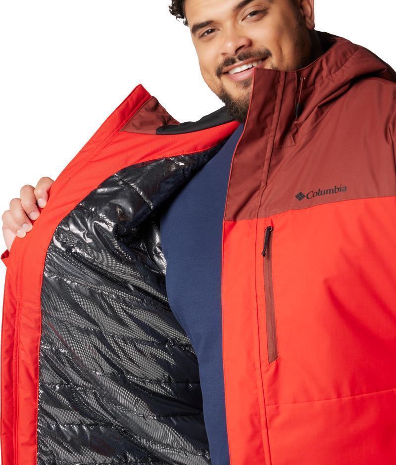 Hikebound II Insulated Jacket, Extended - Mens - Sail Red / Spice 4