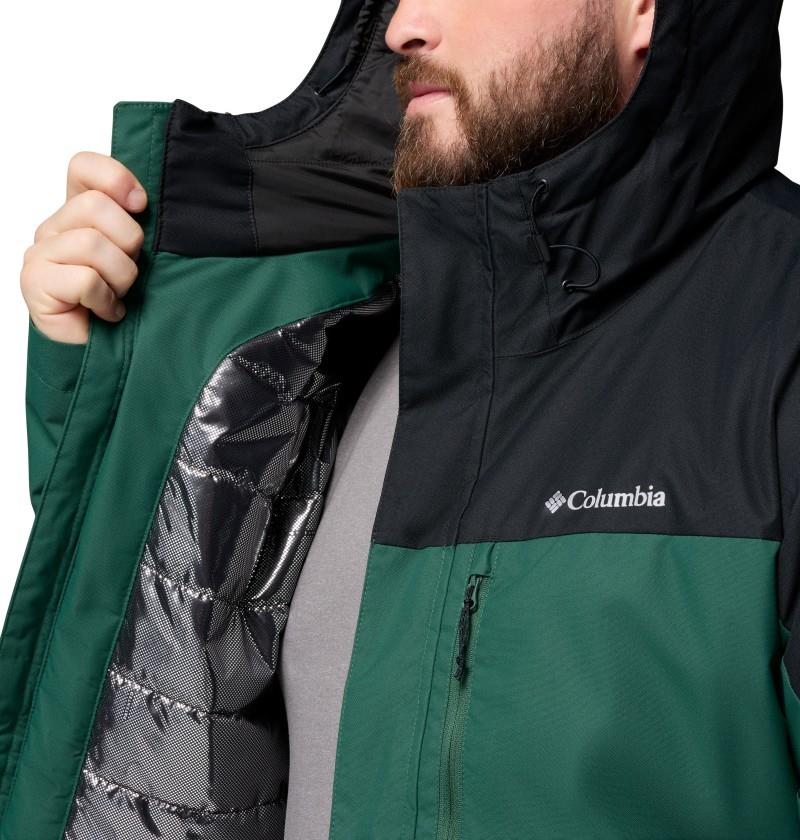 Hikebound II Insulated Jacket, Extended - Mens - rain forest / black 1
