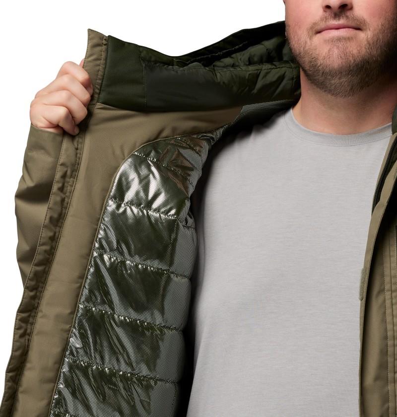 Hikebound II Insulated Jacket, Extended - Mens - stone green / greenscape 1