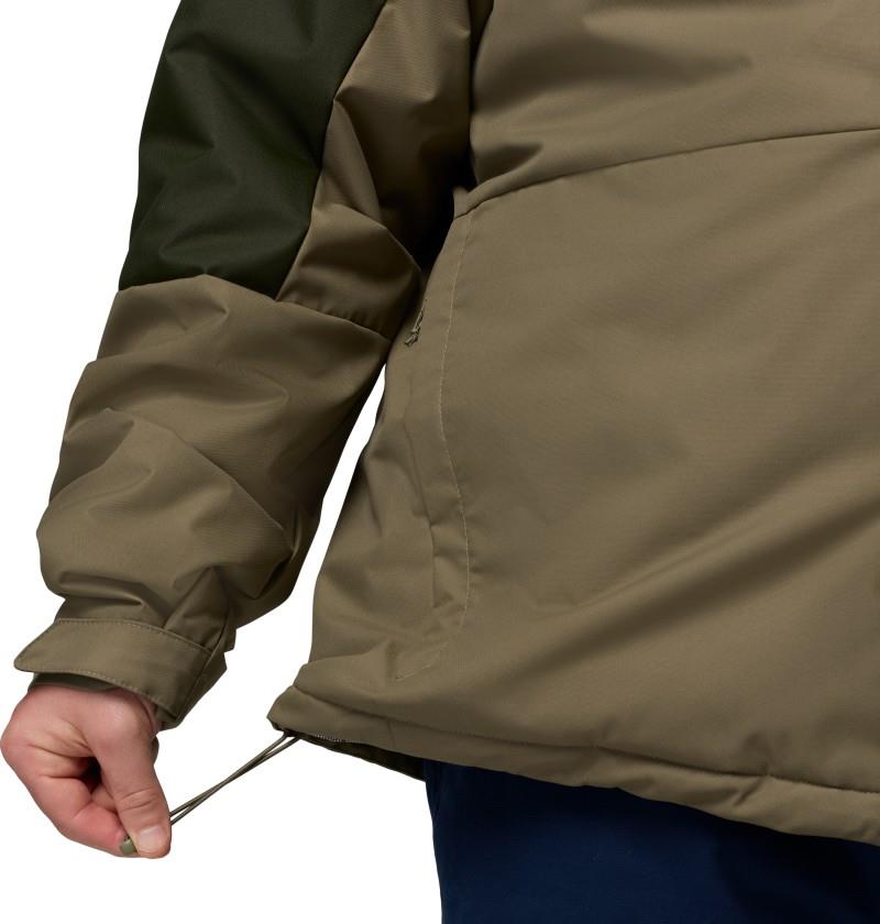 Hikebound II Insulated Jacket, Extended - Mens - stone green / greenscape 1