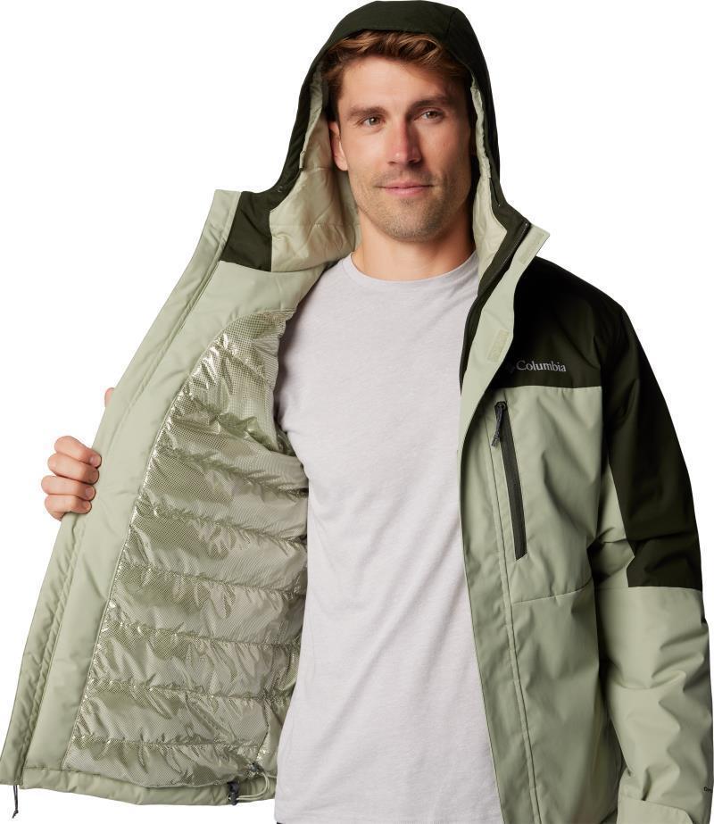 Hikebound II Insulated Jacket, Tall - Mens - Safari / Greenscape 4