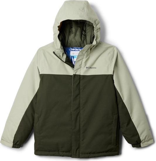 Hikebound II Insulated Jacket - Youth Boys - Greenscape / Safari 1