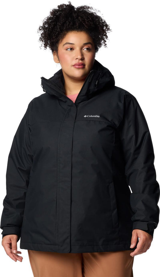 Hikebound II Interchange Jacket, Extended - Womens - Black 1