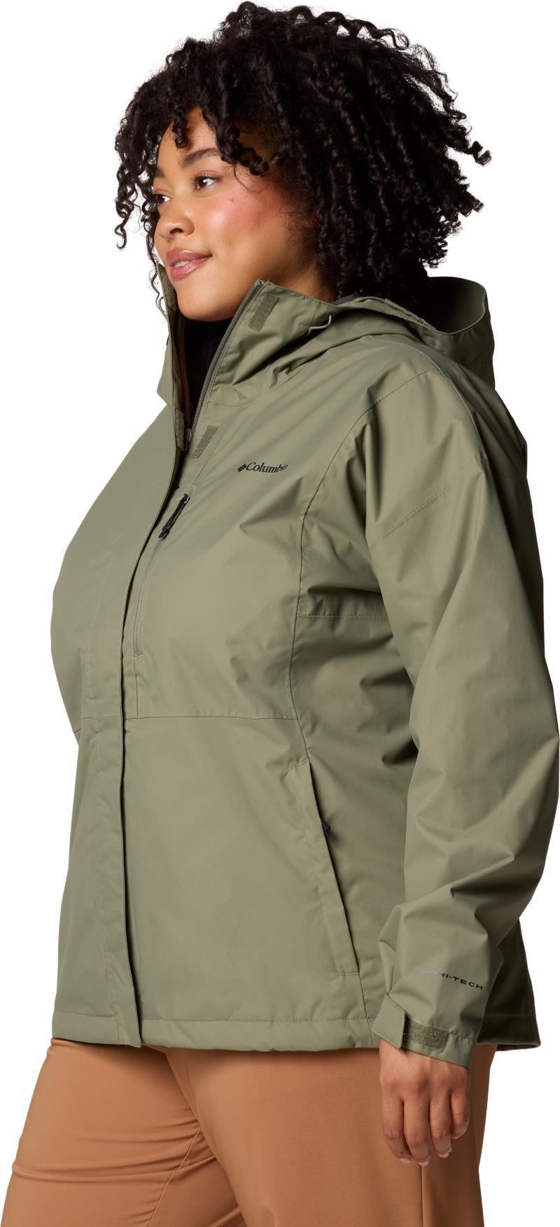 Hikebound II Jacket, Extended - Womens - Stone Green 2