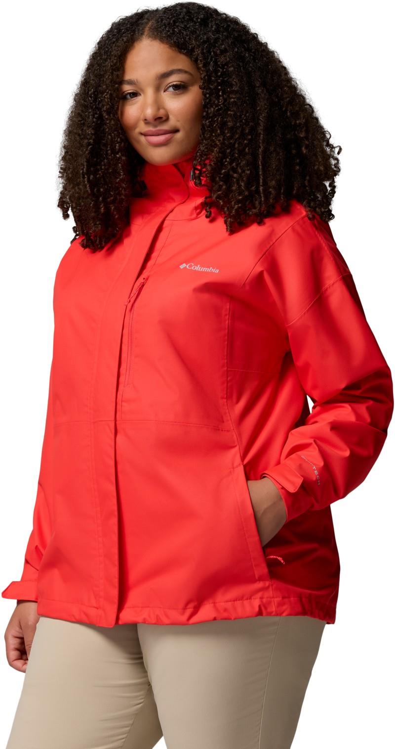 Hikebound II Jacket, Extended - Womens - poppy red 1