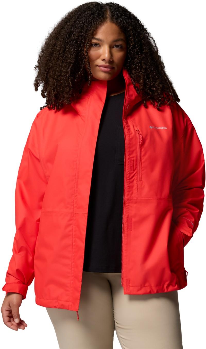 Hikebound II Jacket, Extended - Womens - poppy red 1