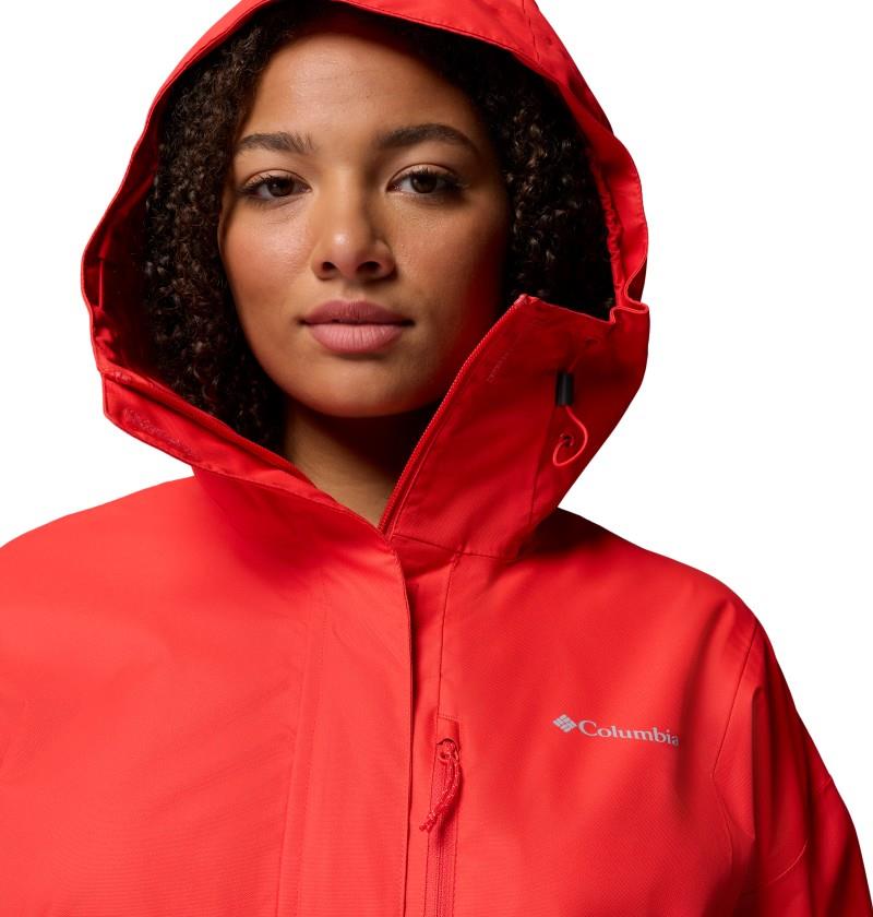 Hikebound II Jacket, Extended - Womens - poppy red 1
