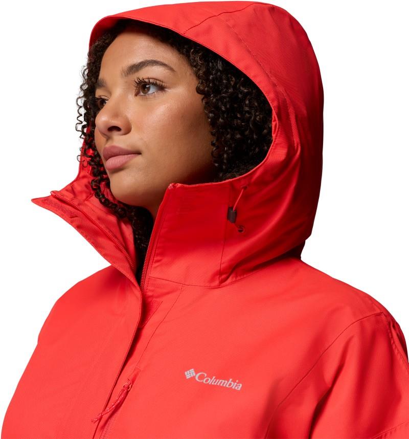 Hikebound II Jacket, Extended - Womens - poppy red 1