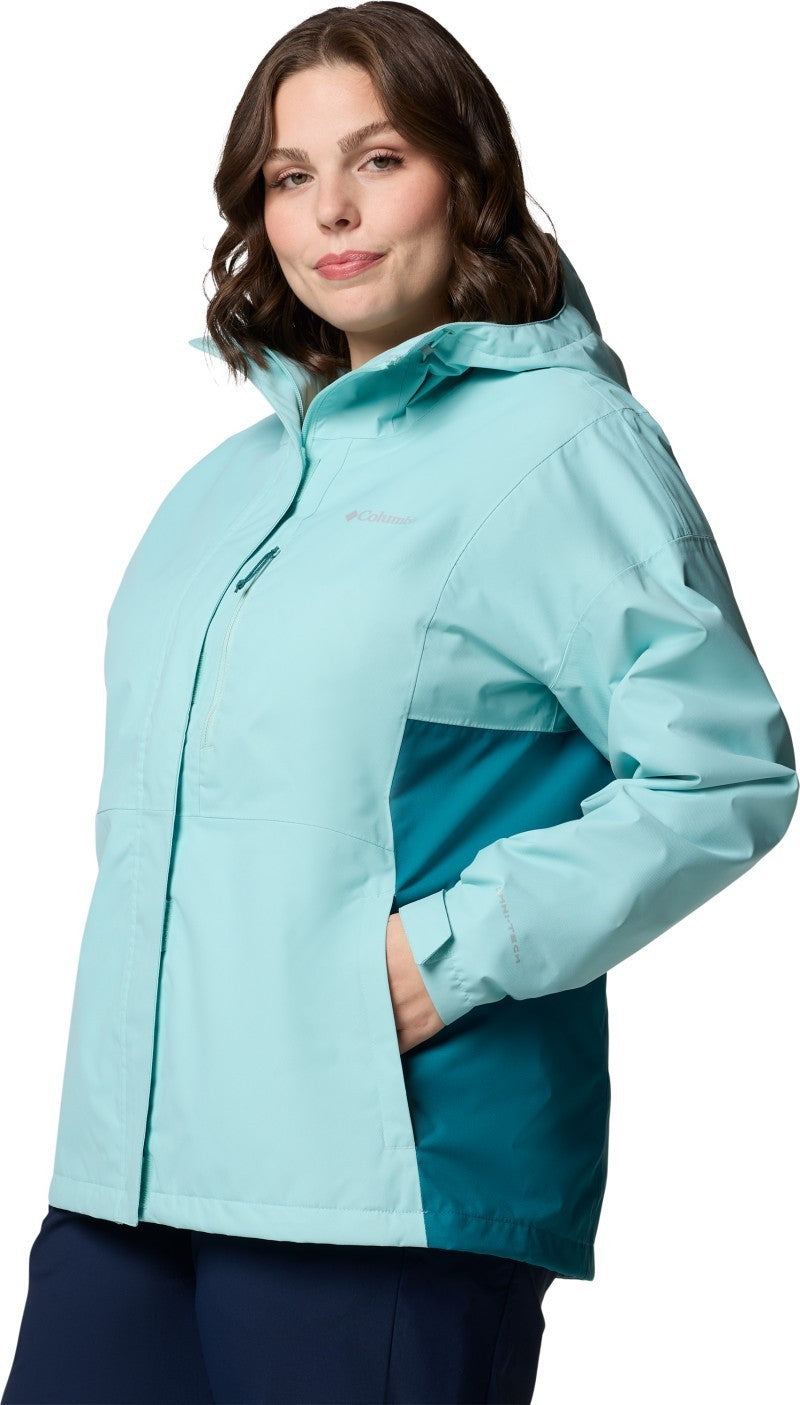 Hikebound II Jacket, Extended - Womens - spray / river blue 1