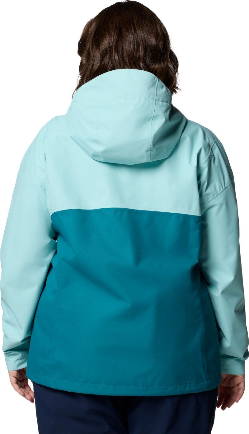 Hikebound II Jacket, Extended - Womens - spray / river blue 1