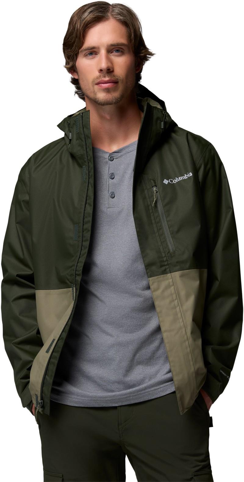 Hikebound II Jacket, Tall - Mens - greenscape / stone green 1