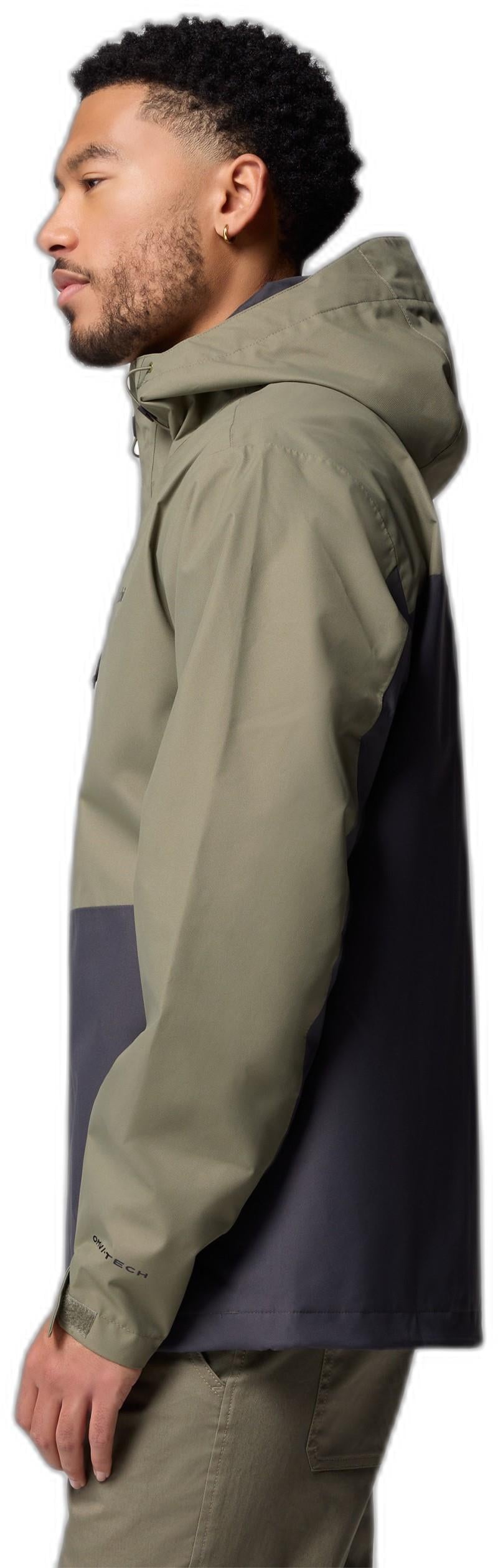 Hikebound II Jacket, Tall - Mens - stone green / shark 1