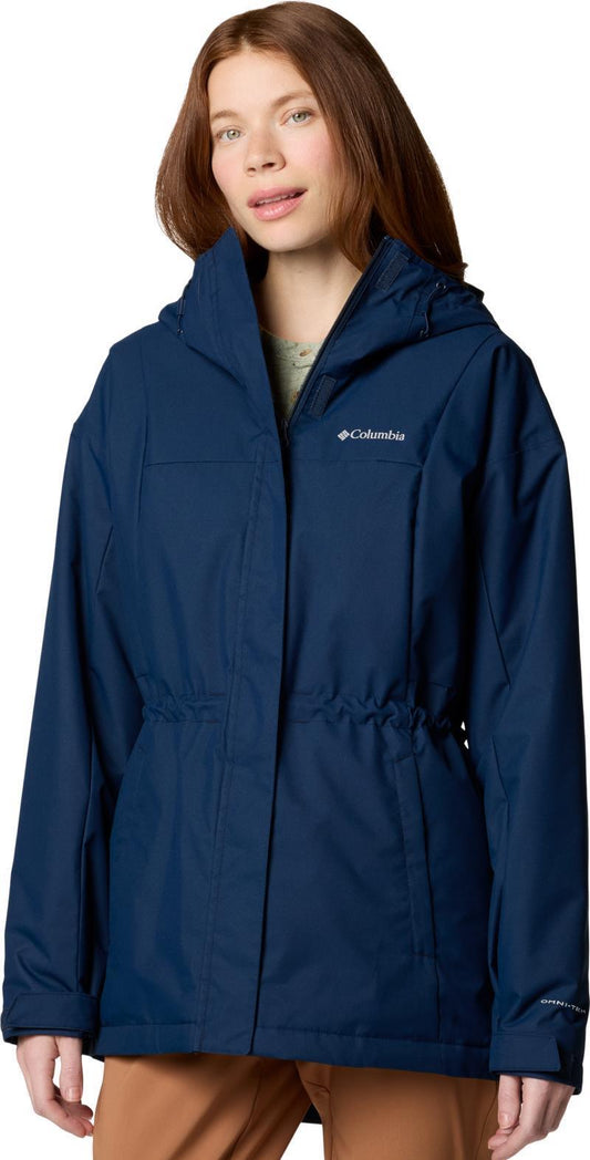 Hikebound II Long Insulated Jacket - Womens - Collegiate Navy 1