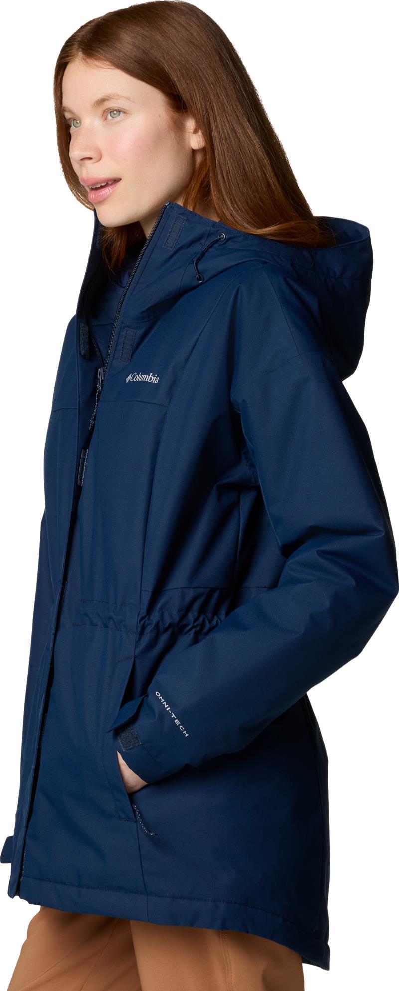 Hikebound II Long Insulated Jacket - Womens - Collegiate Navy 2