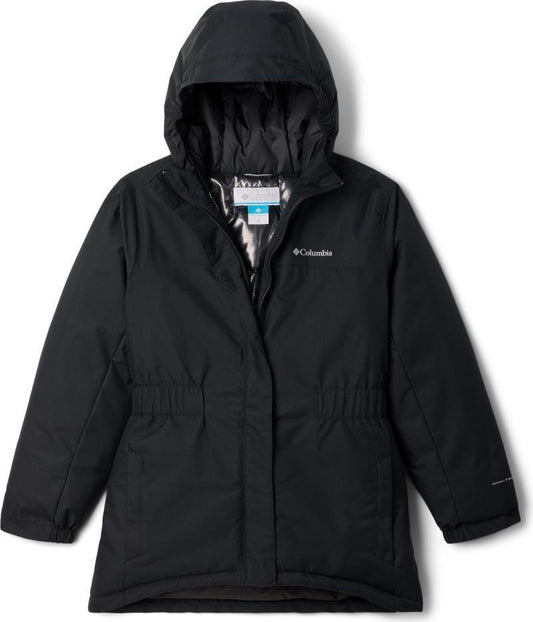 Hikebound II Long Insulated Jacket - Youth Girls - Black 1