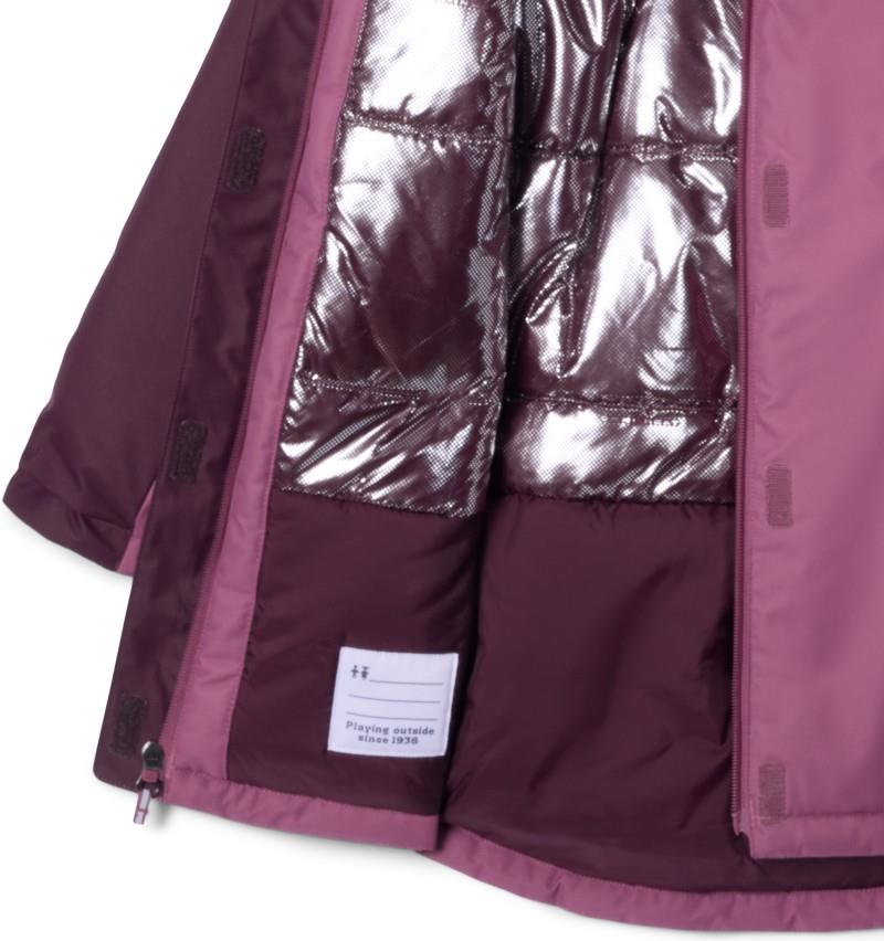 Hikebound II Long Insulated Jacket - Youth Girls - antique mauve / moonvista 1