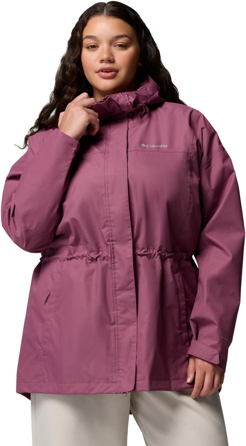 Hikebound II Long Jacket, Extended - Womens - antique mauve 1