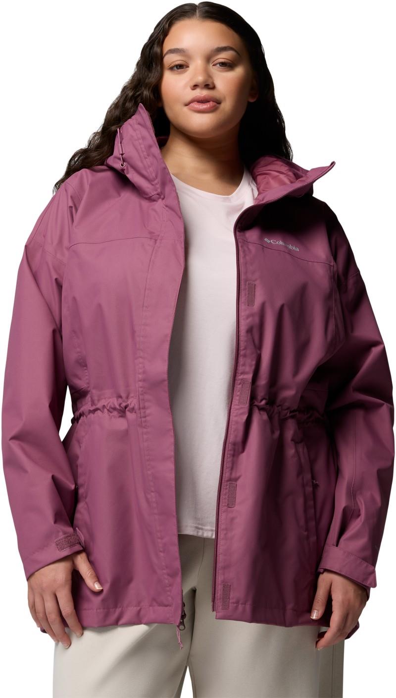 Hikebound II Long Jacket, Extended - Womens - antique mauve 1