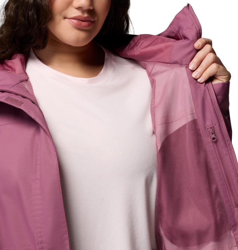 Hikebound II Long Jacket, Extended - Womens - antique mauve 1