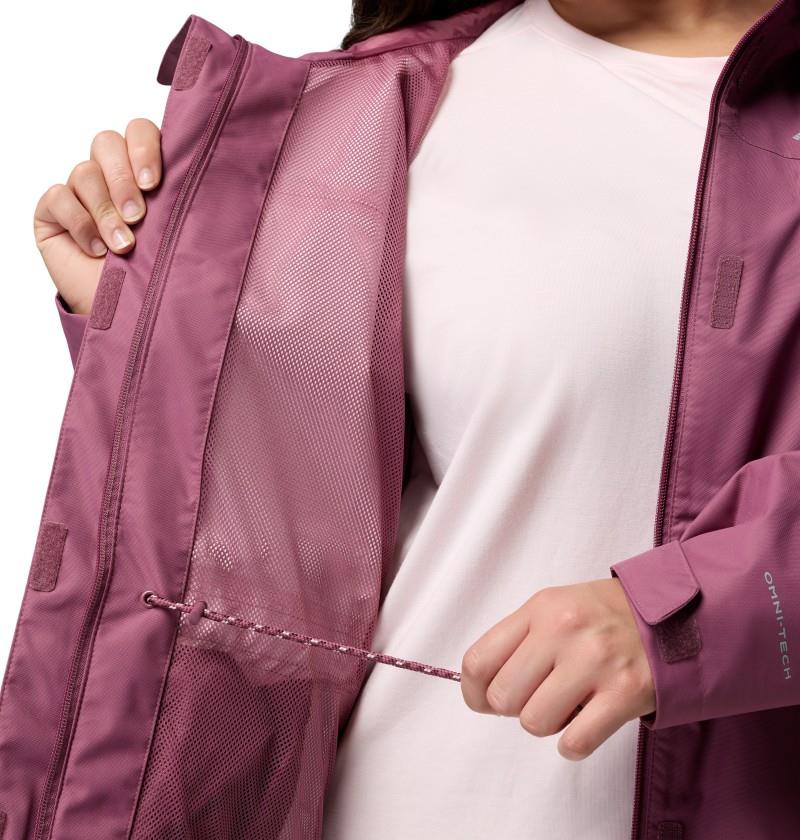 Hikebound II Long Jacket, Extended - Womens - antique mauve 1