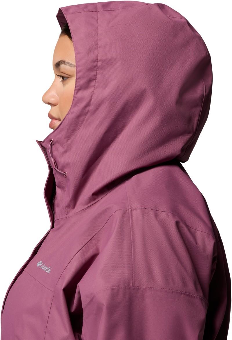 Hikebound II Long Jacket, Extended - Womens - antique mauve 1