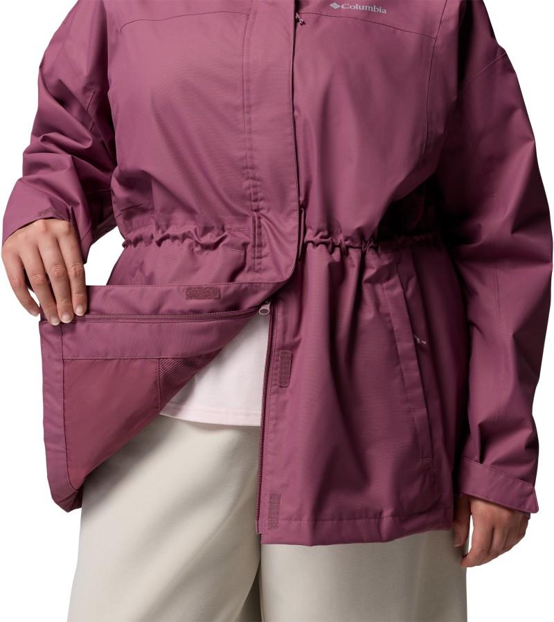 Hikebound II Long Jacket, Extended - Womens - antique mauve 1