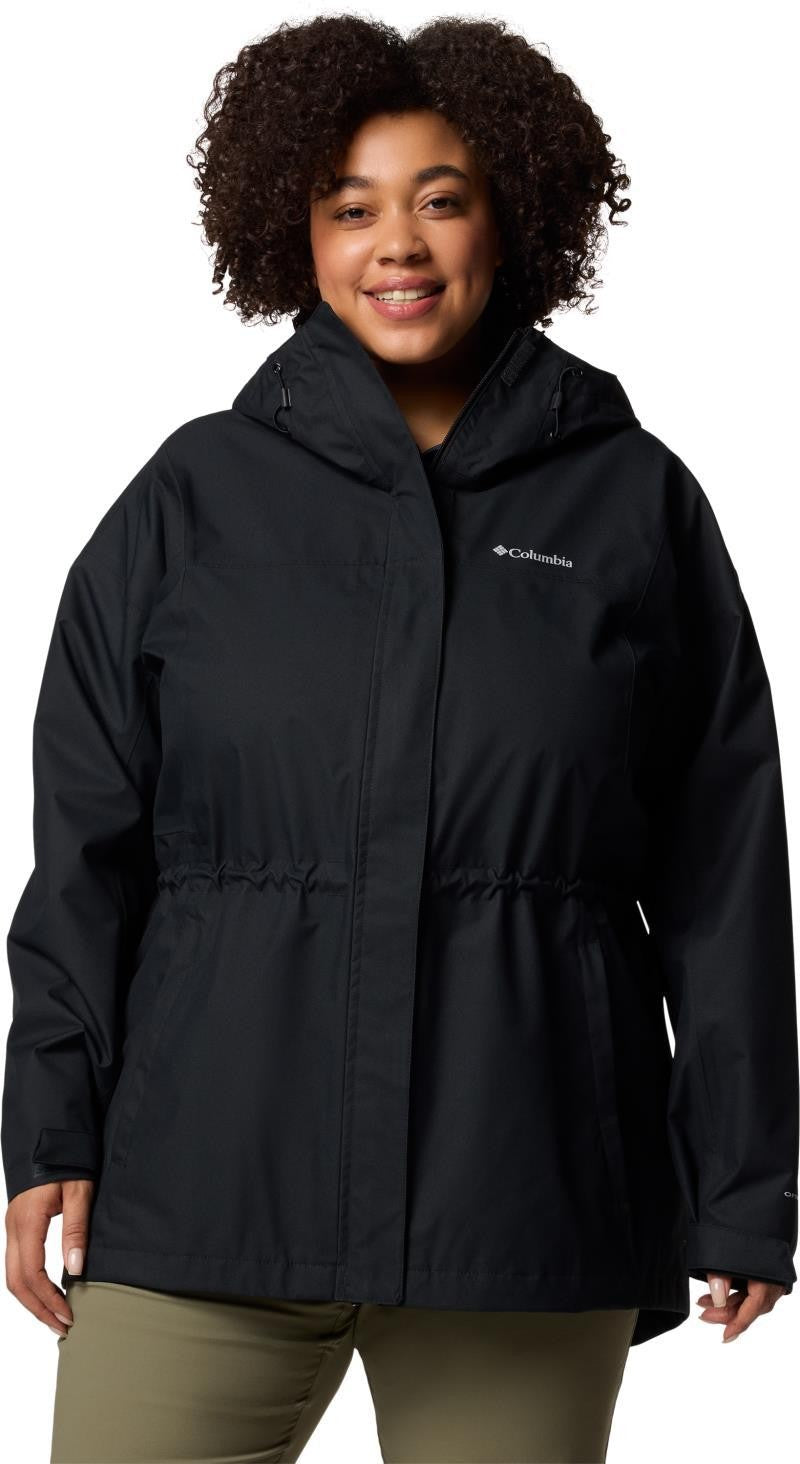 Hikebound II Long Jacket, Extended - Womens - black 1