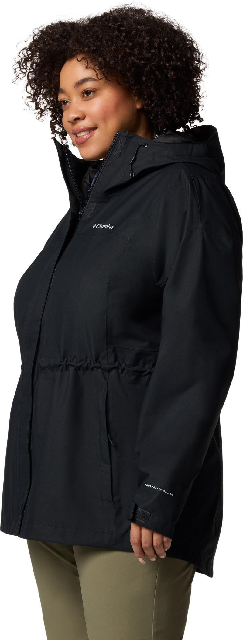 Hikebound II Long Jacket, Extended - Womens - black 1