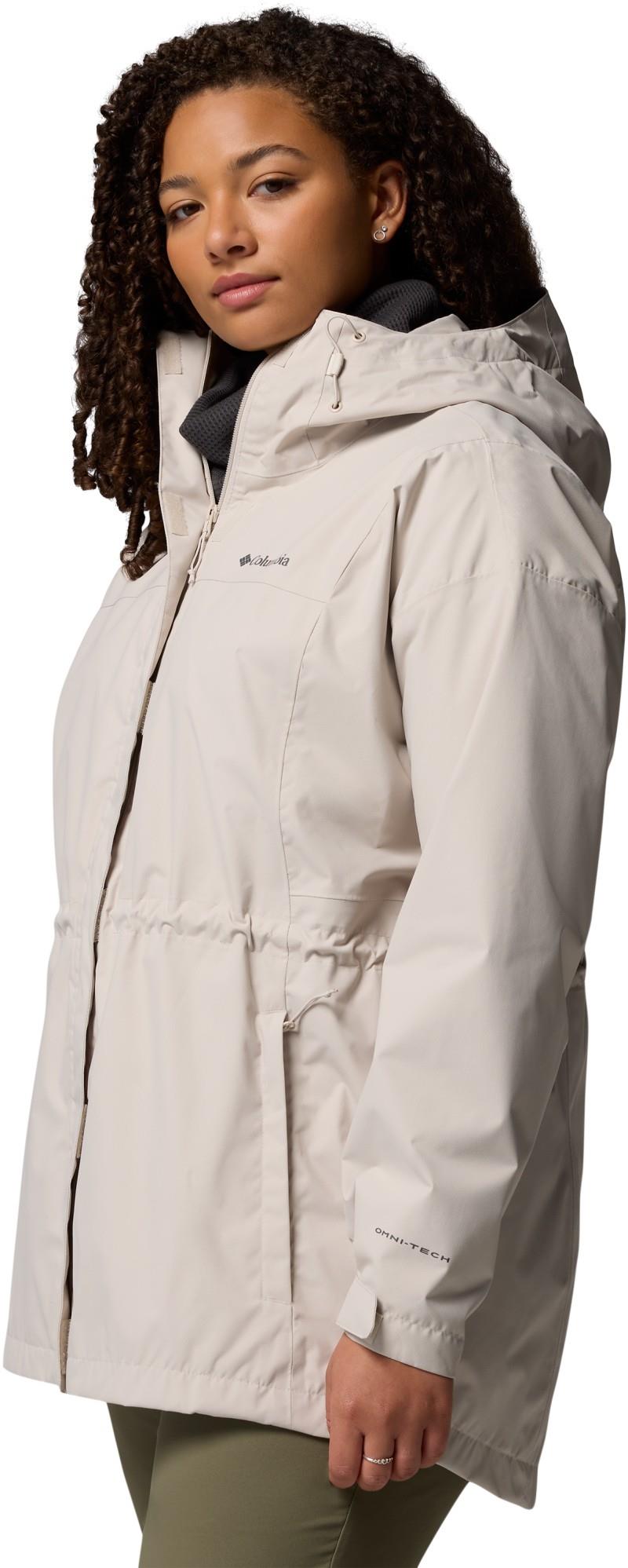 Hikebound II Long Jacket, Extended - Womens - dark stone 1