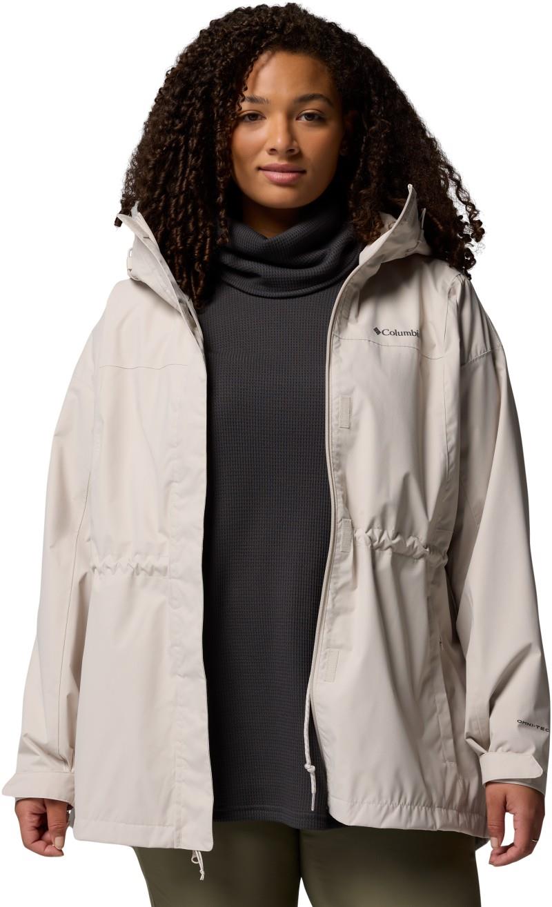Hikebound II Long Jacket, Extended - Womens - dark stone 1