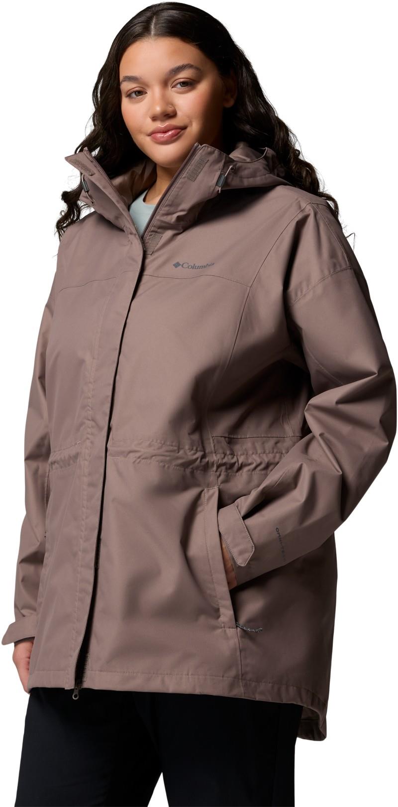 Hikebound II Long Jacket, Extended - Womens - iron 1