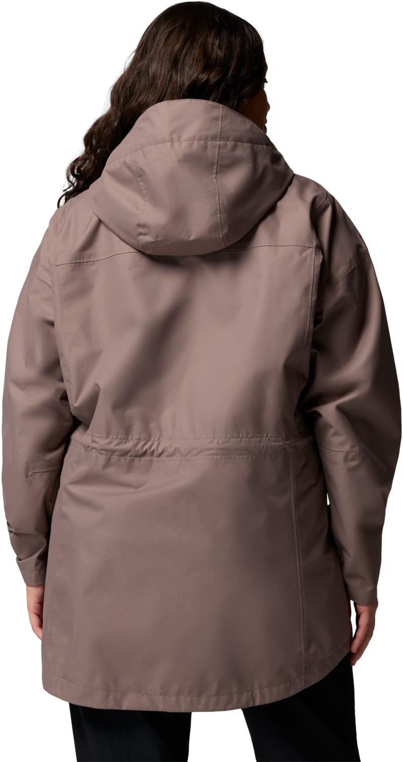 Hikebound II Long Jacket, Extended - Womens - iron 1