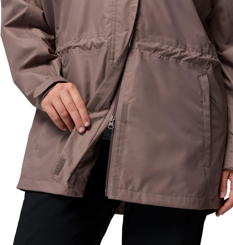 Hikebound II Long Jacket, Extended - Womens - iron 1