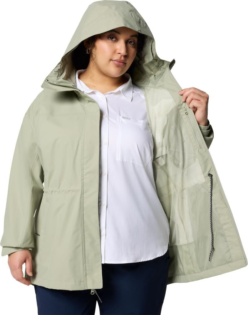Hikebound II Long Jacket, Extended - Womens - safari 1