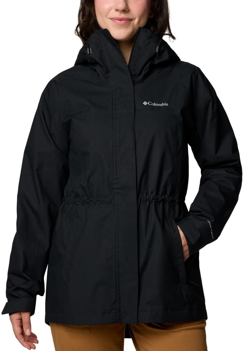 Hikebound II Long Jacket - Womens - black 1