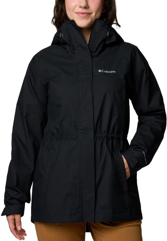 Hikebound II Long Jacket - Womens - black 1
