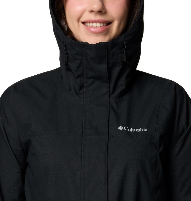 Hikebound II Long Jacket - Womens - black 1