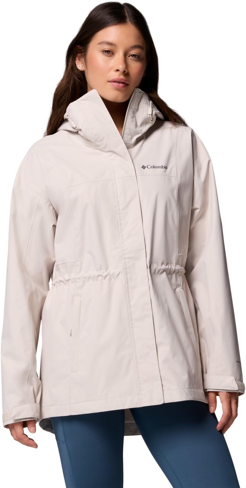 Hikebound II Long Jacket - Womens - dark stone 1